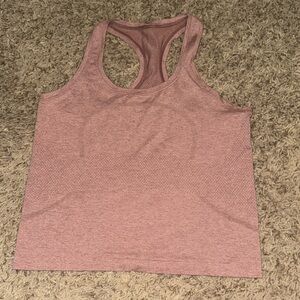 Lululemon Size 10 Swiftly Tech Racerback Tank Top 2.0 Race Length Pink Light